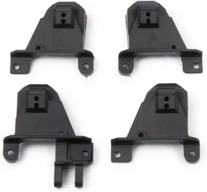 1 Set RC Car Aluminum Front & Rear Shock Tower Mount Replacement for Traxxas TRX4 324 1/10 RC Crawler Car
