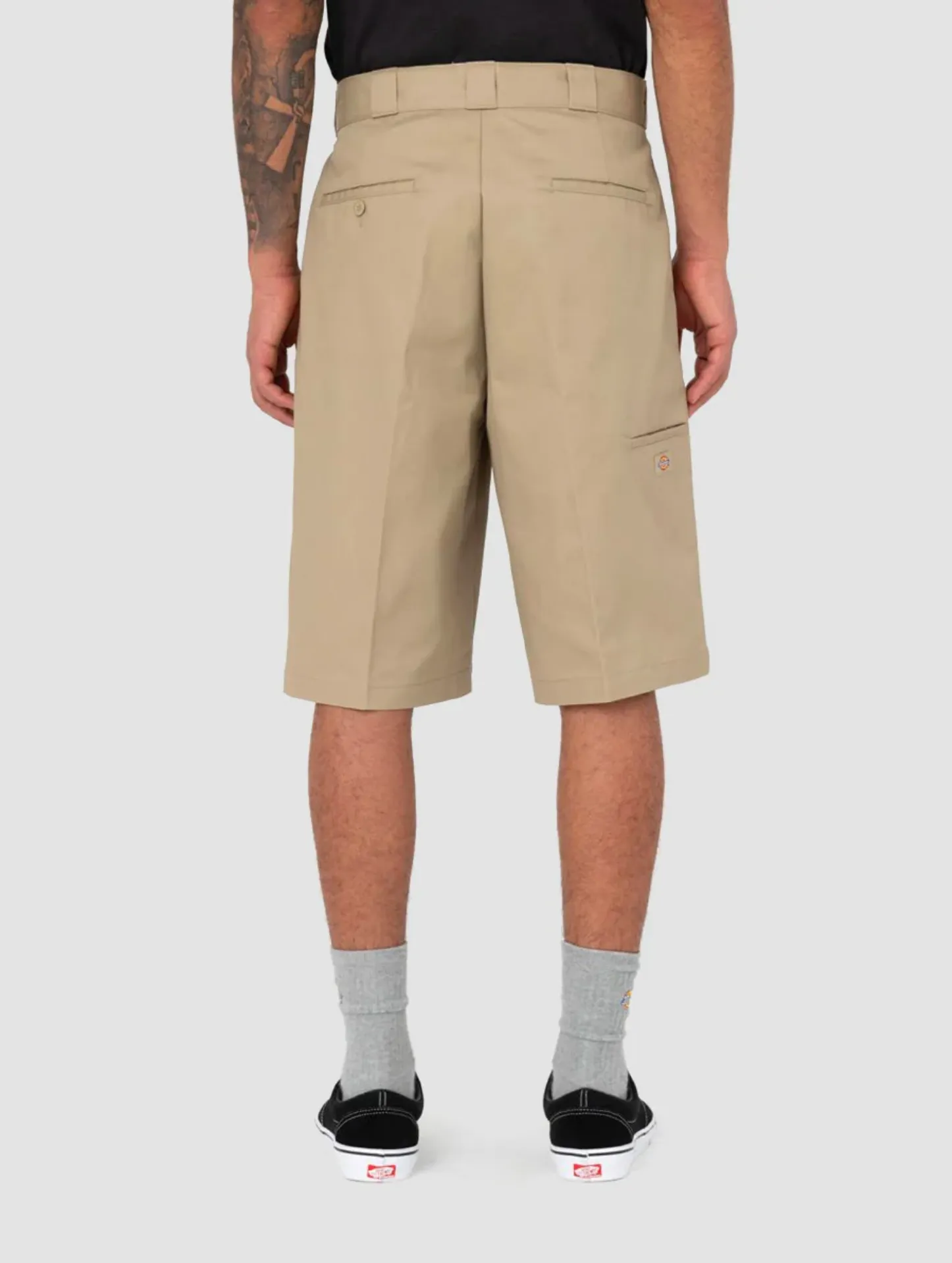 13 INCH MULTI POCKET WORK SHORT KHAKI