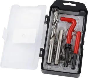 15pc Thread Repair Kit Metric M12 x 1.25 mm Helicoil Thread Repair Insert Set