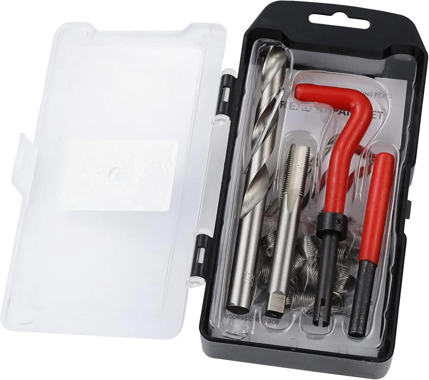 15pc Thread Repair Kit Metric M12 x 1.25 mm Helicoil Thread Repair Insert Set