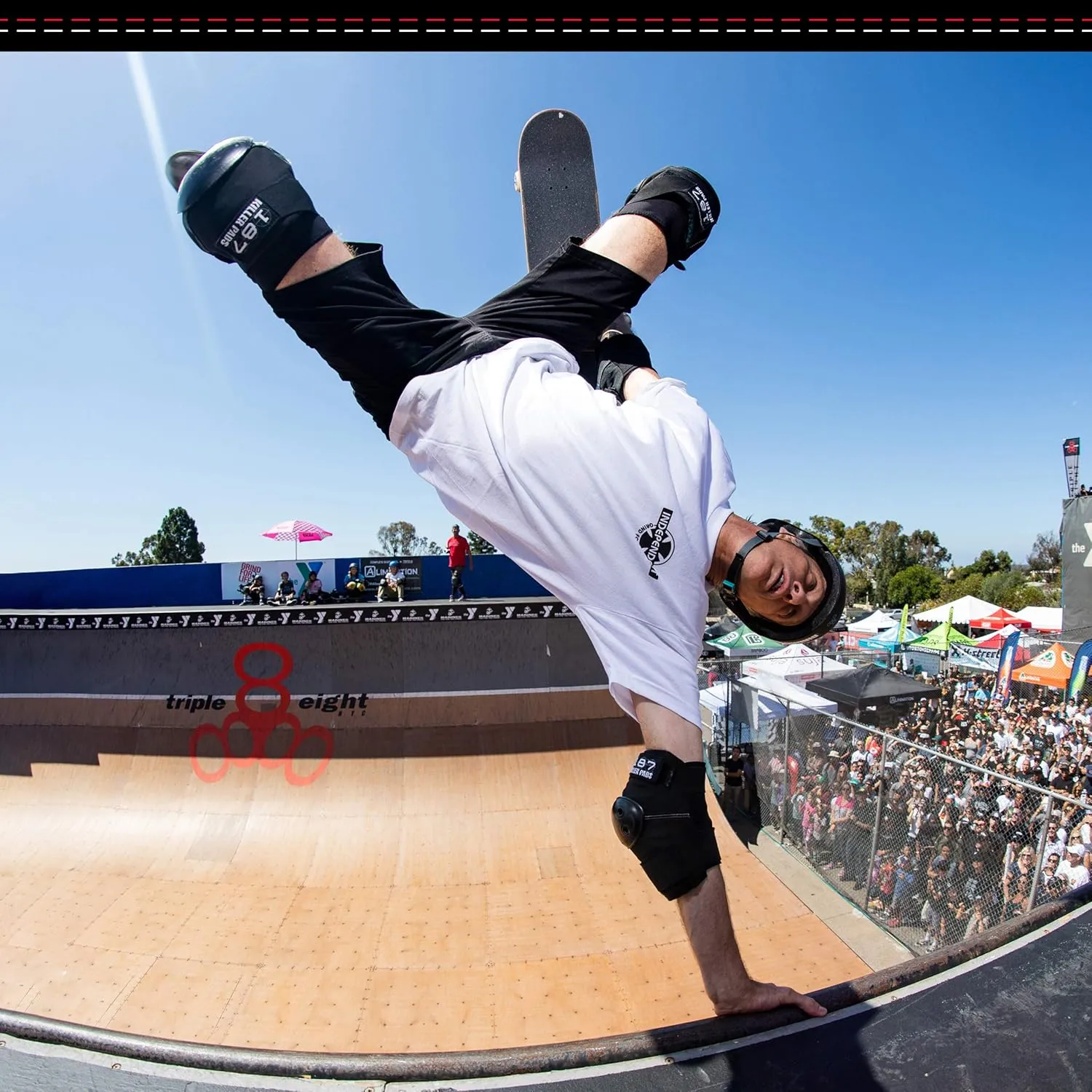 187 Killer Pads Slim Elbow Pad for Skate and Skateboarding