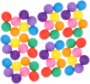 200PCS Crush Ocean Balls for Macaron Color Balls for Pool Bounce House Safe Plastic Bath for Hand Eye Coordination