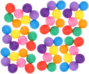 200PCS Crush Ocean Balls for Plastic Balls Bath Macaron Mixed Color Mesh Bag for Playtime Fun and Group Activities