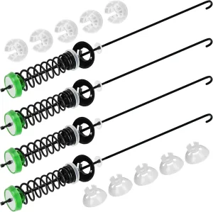 【2025 Upgraded】W11130362 WTW5000DW2 WTW5000DW3 WTW5000DW1 MVWX655DW1 MVWC565FW1 Washer Suspension Rod Kit for Whirlpool Maytag Kenmore Washer - Replaces W10594080 W10735786 W10748956 W10780040