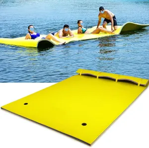 2.7M/9ft Swimming Floating Pad Fun Water Blanket Large Outdoor Tear-Resistant Foam Swimming Pool Water Blanket Float Mat Bed