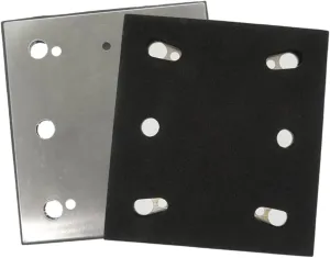 2PCS #158324-9 RUBBER PAD BASE PLATE BO4556 PALM SANDER B04556 BASEPLATE Quality Durable New Replacement Parts For MAKITA