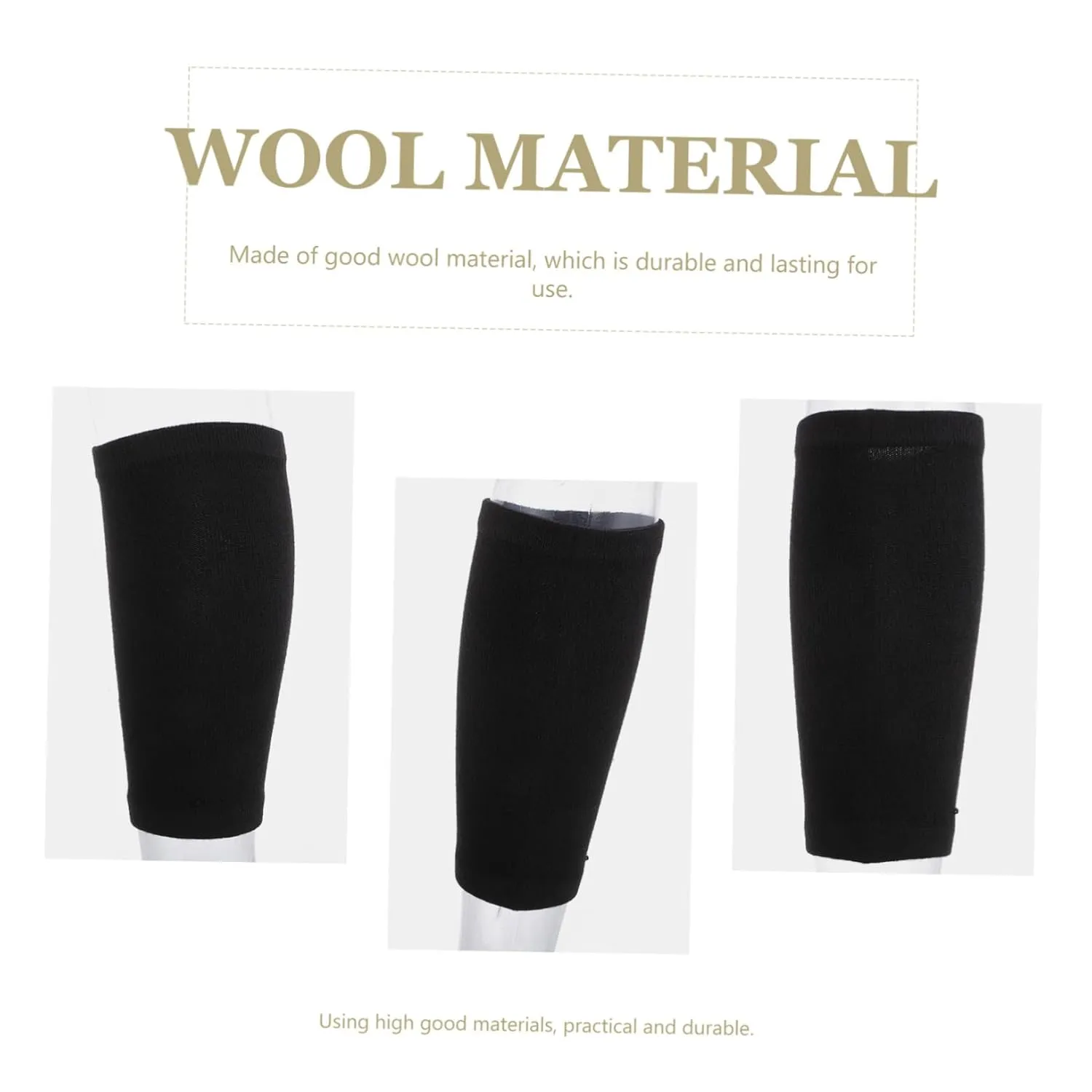 2pcs Ankle Protective Covers Warm Wool Ankle Sleeves for Sports Daily Use