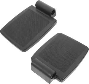 2pcs Wheelchair Footrest Leg Pad Replacement Standard Footrest for Wheelchairs Elevating Pad Heavy Duty Universal Fit Comfortable and Sturdy