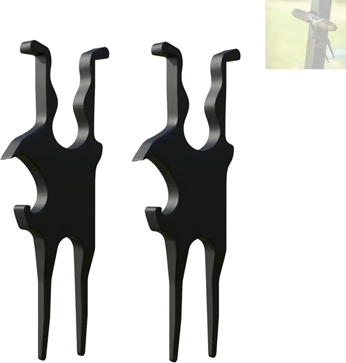 3 in 1 Golf Cart Cigar Holder Magnetic, Golf Multi-Tool with Marker, Bottle Opener, Divot Repair Tool, Golf Cart Magnetic Holder