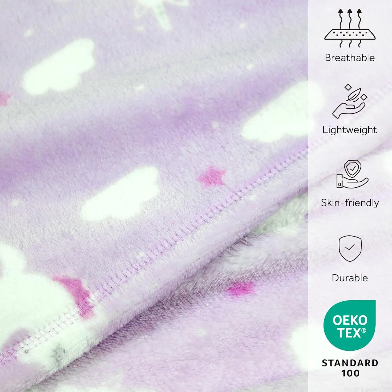 3-in-1 Kids Travel Blanket and Pillow Set, Snuggle Pillow with Hand Warmer, 40x60 inches Unicorn Blanket for Girls Compact, Perfect for Travel, Camping, Home and Office