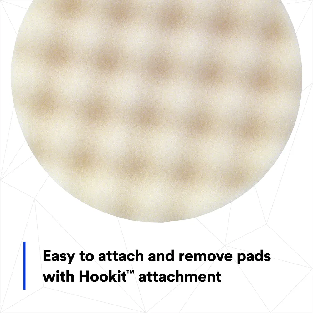 3M Perfect-It Foam Compounding Pad, 05723 - 8", White (2 pack)