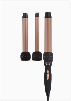 3P Digital Curlers Set  19mm, 25mm, 32mm