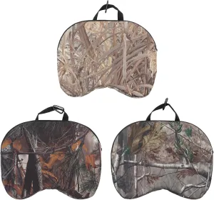 3Pcs Hunting Seat Cushion, Insulated Foam Seat Cushion Camo Mat with Handle, Portable Waterproof Lightweight Stadium Seat Pad for Camping, Picnicking[ 11.4oz-Brown]