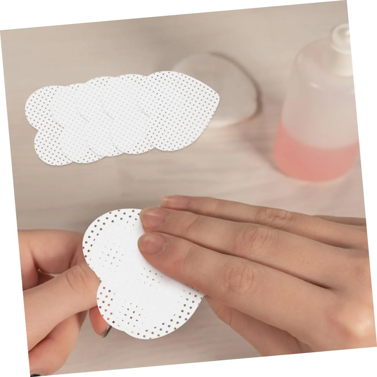 3sets Nail Polish Remover Pads Cotton Gentle Nail Polish Removal Easy to Use Soft Surface for Safe Application 3boxes*3