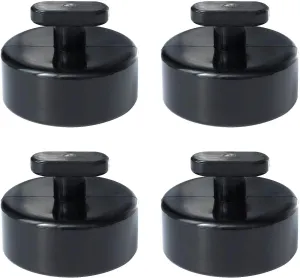4 PCS Floor Jack Pad for Corvette Lift Pucks, Jack Lifting Pad Compatible with 2011,2017,2018,2019 C5, C6, C7, C8 Corvette Jacking Rubber Jack Point Pad