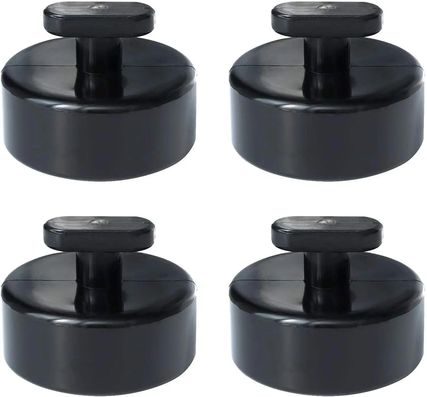 4 PCS Floor Jack Pad for Corvette Lift Pucks, Jack Lifting Pad Compatible with 2011,2017,2018,2019 C5, C6, C7, C8 Corvette Jacking Rubber Jack Point Pad