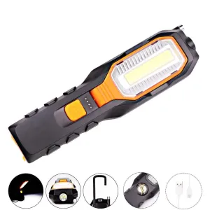 6 in 1 Portable COB Flashlight