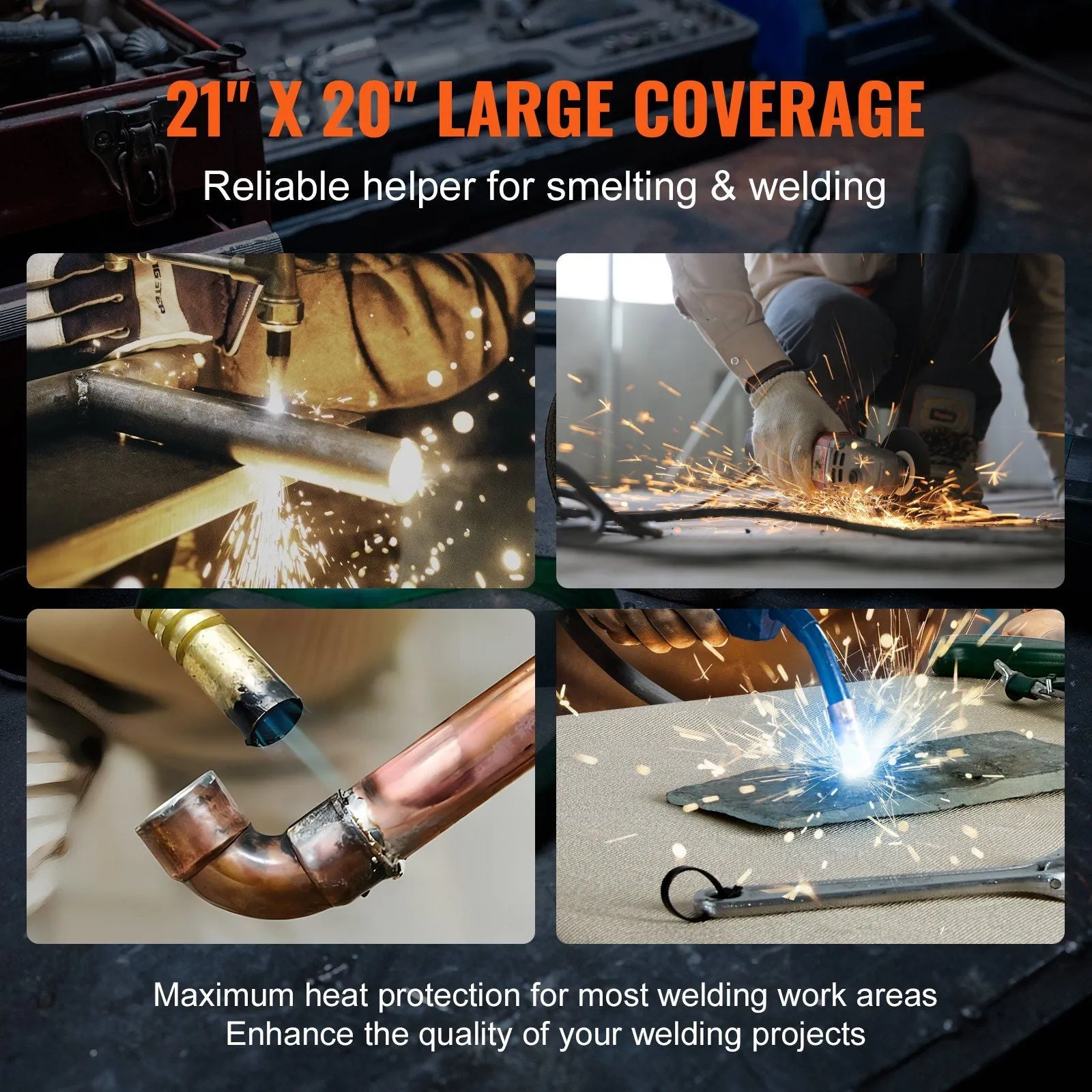 6-Pack High-Temp Welding Blankets
