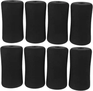 8pcs Soft Foam Roller Covers for Leg Extension Machine Easy to Install Treadmill Handle Pads Durable Cushions for Comfortable Support During Workouts
