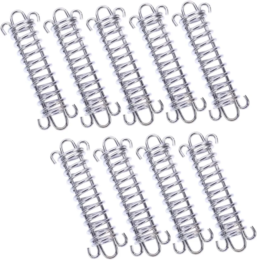 9Pcs Durable Tent Wind Rope Tensioners with Spring Buckle Heavy Duty Pegs for Camping Hiking Fishing and Outdoor Activities Secure Tent Fixation Strong Winds