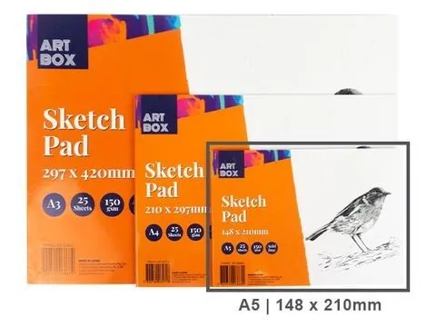 A5 Artist Sketch Pads | Compact and Versatile