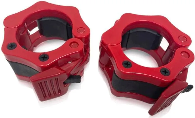 ABS Olympic Jaw Lock Collars/Clamps (Pair) (New)