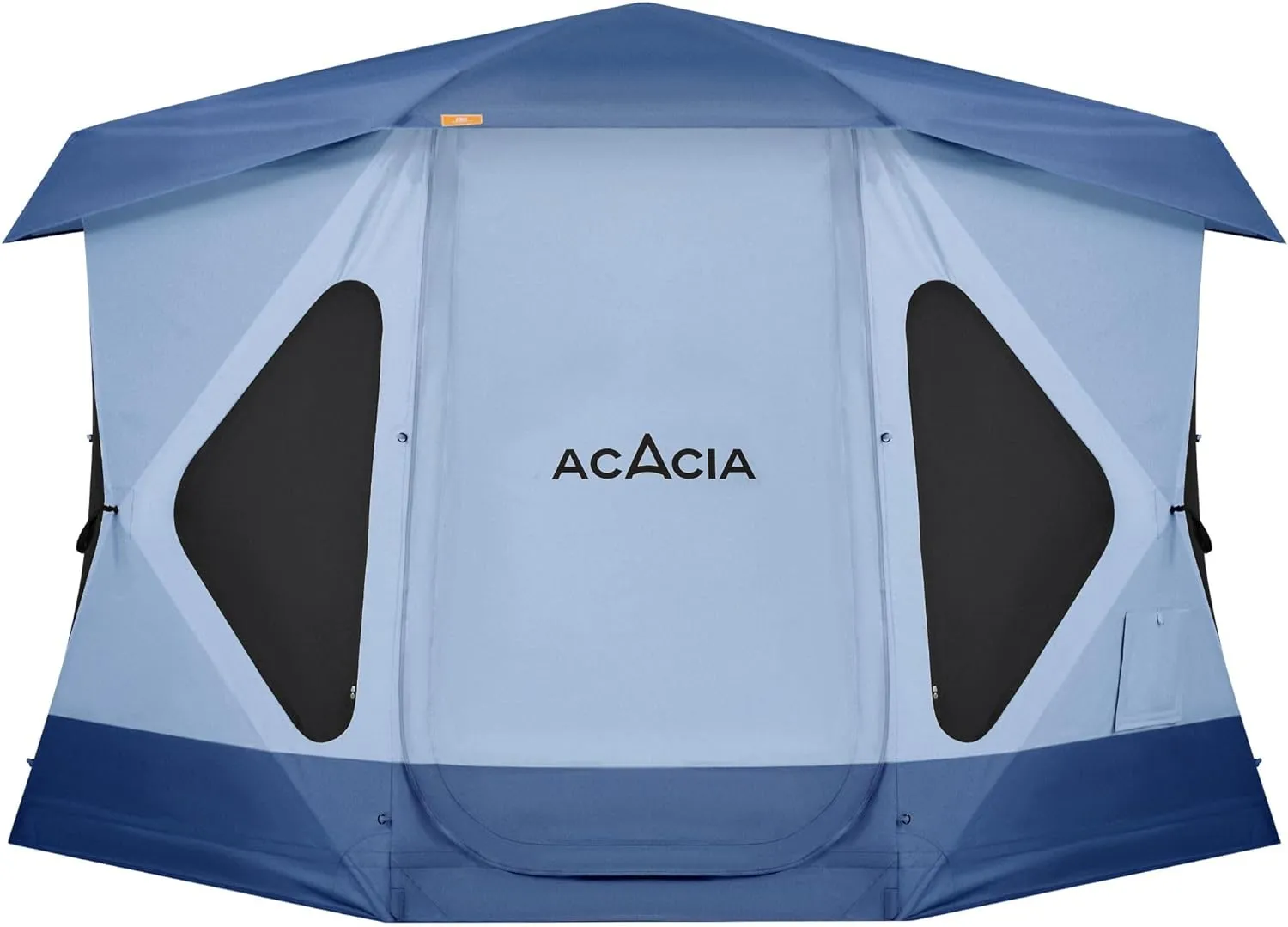 ACACIA Camping Tent, Pop Up Camping Tent with 8 Windows and Footprint, Waterproof Windproof Easy Setup Hub Tent for Family Camping, Hiking and Glamping