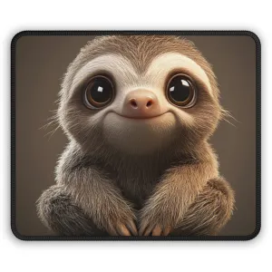 Adorable Sloth Gaming Mouse Pad - Cute Desk Accessory for Gamers