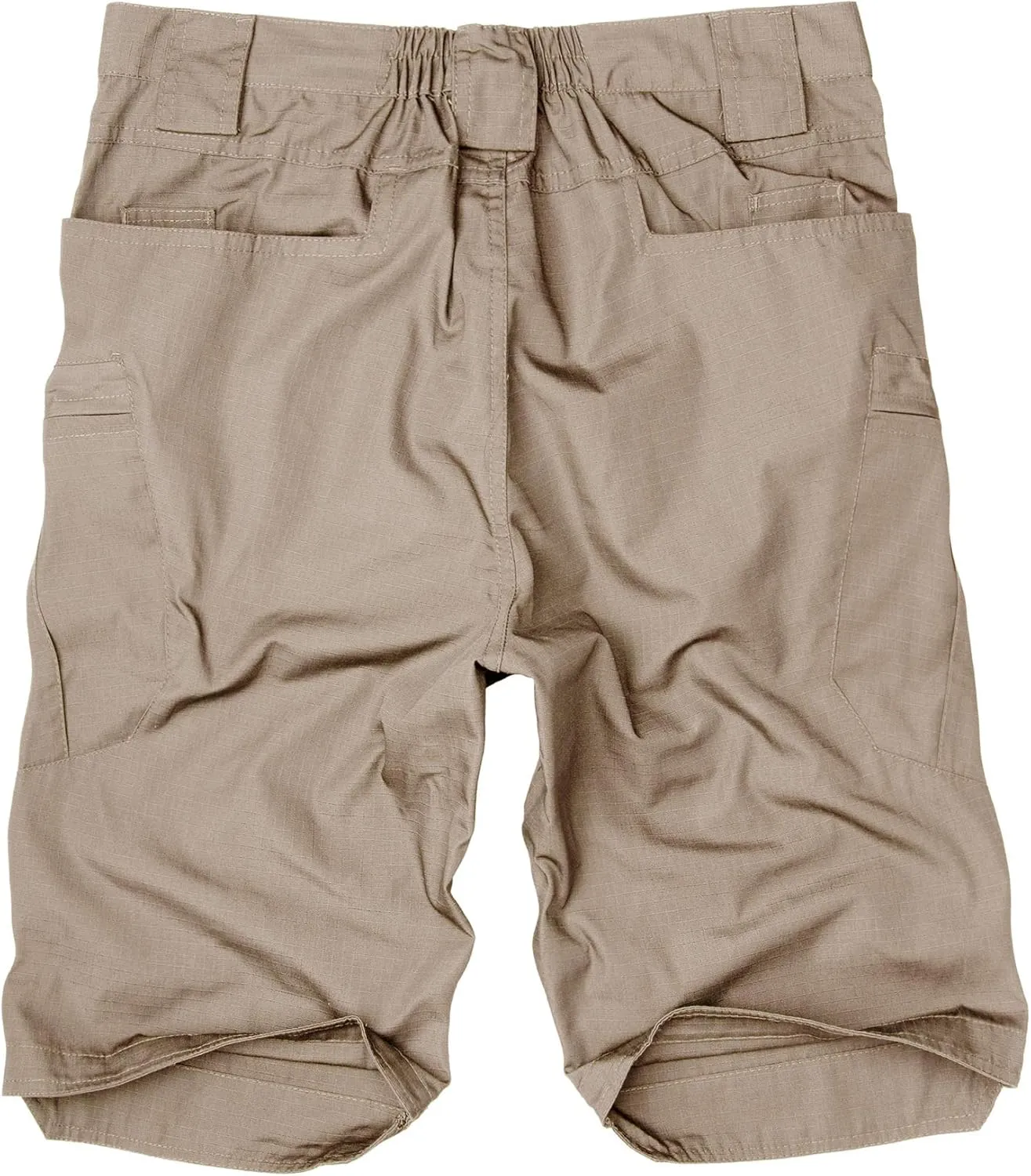 Alimens & Gentle Men's Cargo Short Elastic Waist Multi-Pocket Outdoor Military Tactical Shorts