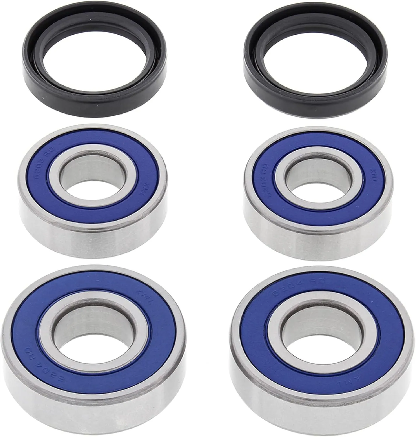 All Balls Racing Rear Wheel Bearing Kit 25-1646 Compatible With/Replacement For BMW F 650 GS 1999 2000 2001 2002 2003 2004 2005 2006 2007, F 650 GS Dakar 2000 2001 2002 2003 2004