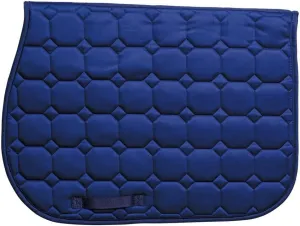 All-Purpose Quilted Saddle Pads | Octagon Pattern for Horses | Superior Air Circulation | Customizable with Monogram Embroidery