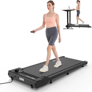 ANCHEER Walking Pad, Compact Under Desk Treadmill, 3 in 1 Treadmills, Running Machine for Home Small Office