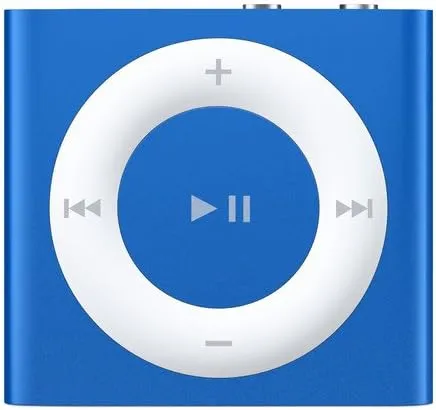 Apple iPod Shuffle 2GB Blue (4th Generation, 2015 Model) MKME2LL/A (Renewed)