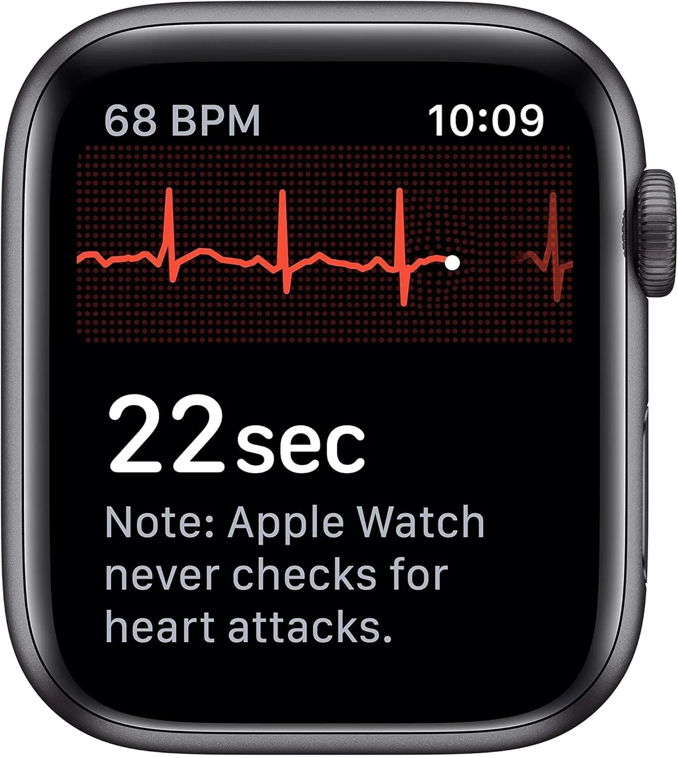 Apple Watch Series 5 (GPS   Cellular, 44MM) - Space Gray Aluminum Case with Black Sport Band (Renewed)