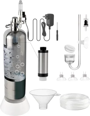 Aquarium CO2 Generator Kit Double Pressurization Enhanced Version Max for 400g 400g Raw Materials, G700S