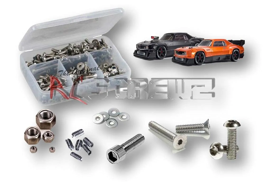 ara035 - Armma Felony 6S BLX 1/7th (ARA7617V2) Stainless Steel Screw Kit