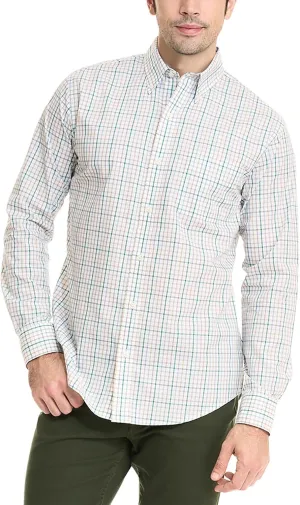 Arrow Men's Hamilton Poplin Multi Tartan Long Sleeve