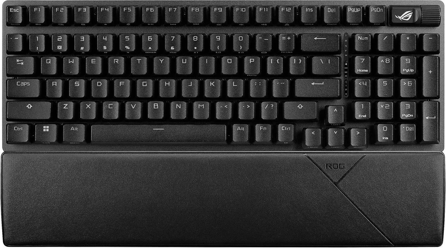 ASUS ROG Strix Scope II 96 Wireless Gaming Keyboard, Tri-Mode Connection, Dampening Foam & Switch-Dampening Pads, Hot-Swappable Pre-lubed ROG NX Storm Switches, PBT Keycaps, RGB-Black