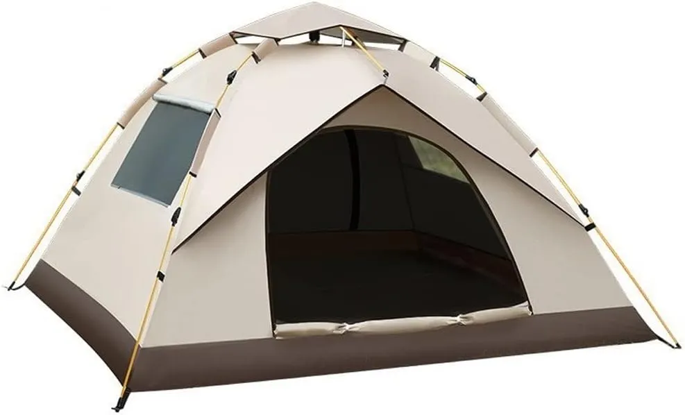 Automatic Camping Tent Outdoor Up Tents for Travel Backpacking Hiking Outdoor Hiking Camping Family Tent(Size:200 * 150 * 125cm)
