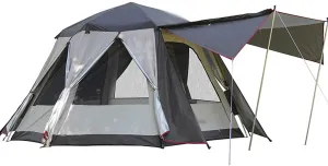 Automatic Pop-Up Tent for 3-5 Person Portable Instant Tent Waterproof& Windproof&UV Protection and Hiking Traveling