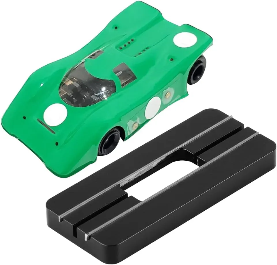 AUTOVIC Upgrade HO Scale Slot Car Chassis Setup Block - Professional Aluminum Alignment Tool for Slot Car Racing