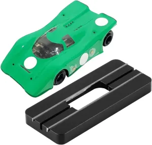 AUTOVIC Upgrade HO Scale Slot Car Chassis Setup Block - Professional Aluminum Alignment Tool for Slot Car Racing