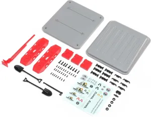 Axial Tuff Stuff Overland Accessory Pack, AXI330002, Black,gray