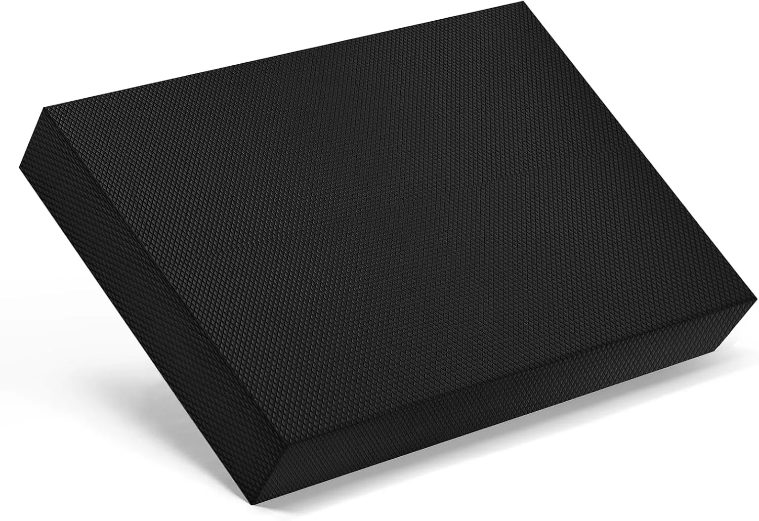 Balance Pad for Exercise 20x16x2.5 Inch,Non-Slip Foam Mat for Fitness,Yoga, Foam Balance Board Physical Therapy,Foam Pads & Knee Pad for floor (Black)