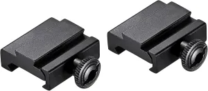 BARSKA Cantilever Riflescope Mount with 30-mm Integrated Rail Rings,Black