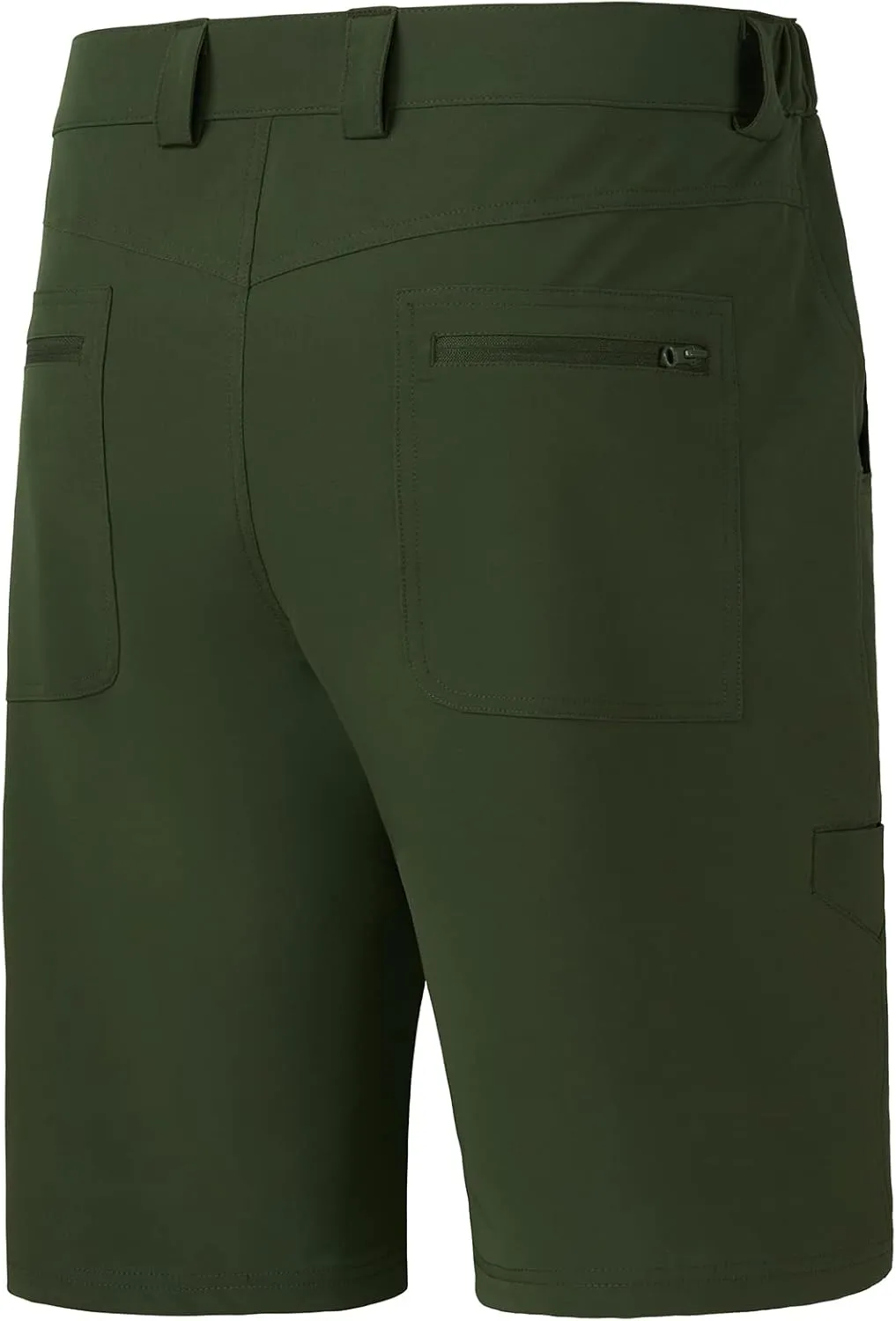 BASSDASH 10.5” Mens Fishing Cargo Shorts Quick Dry UPF 50  Water Resistant FP01M