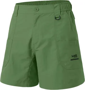 BASSDASH Men's 6" Fishing Shorts UPF 50  Water Resistant Quick Dry Hiking Cargo Shorts with Multi Pocket