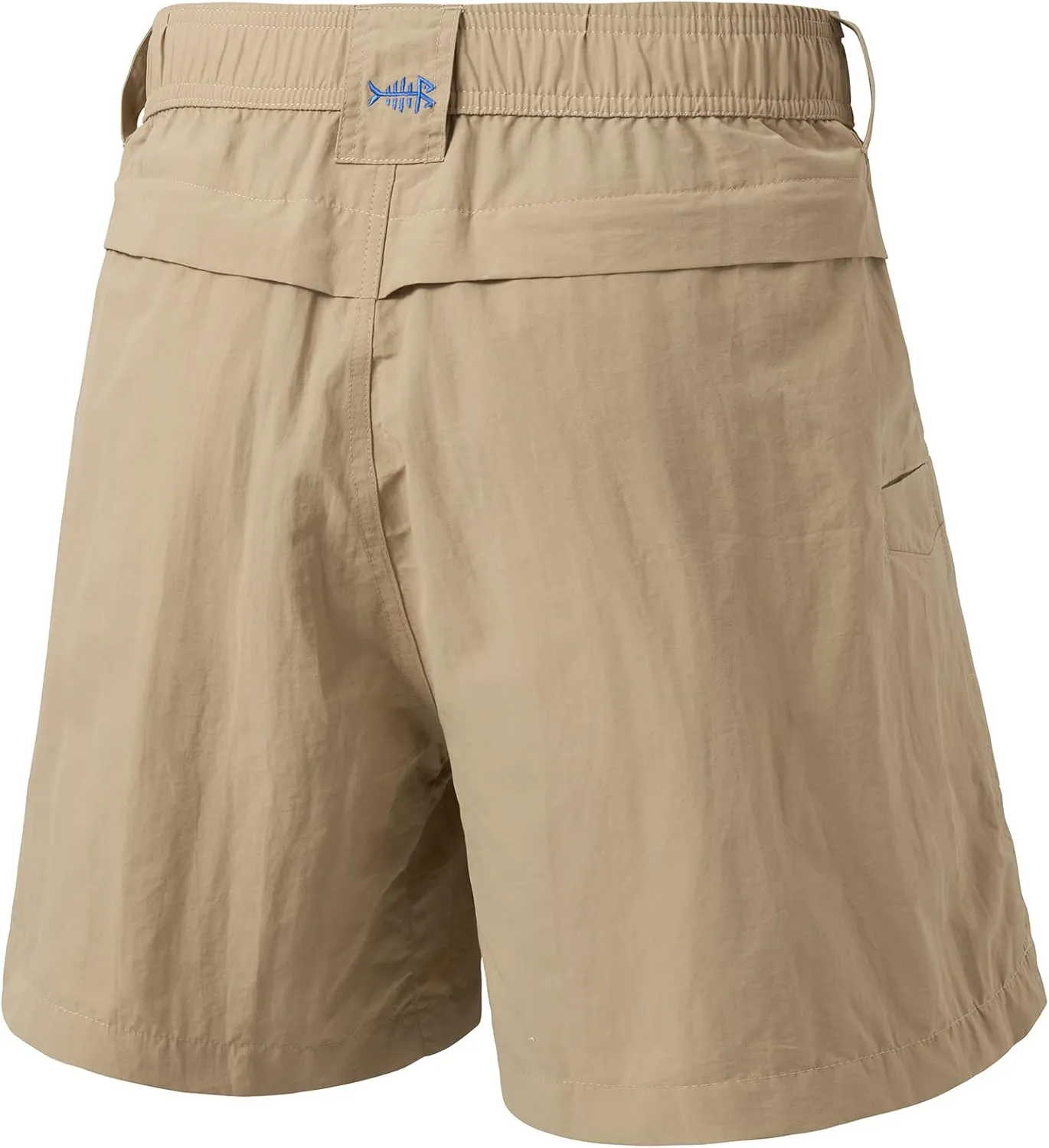 BASSDASH Men's 6" Fishing Shorts UPF 50  Water Resistant Quick Dry Hiking Cargo Shorts with Multi Pocket