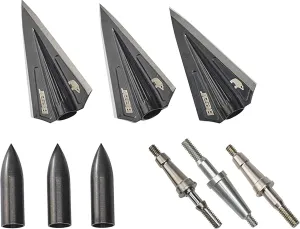 Bear Archery RazorHead VWS Single Bevel Kit BT175SB