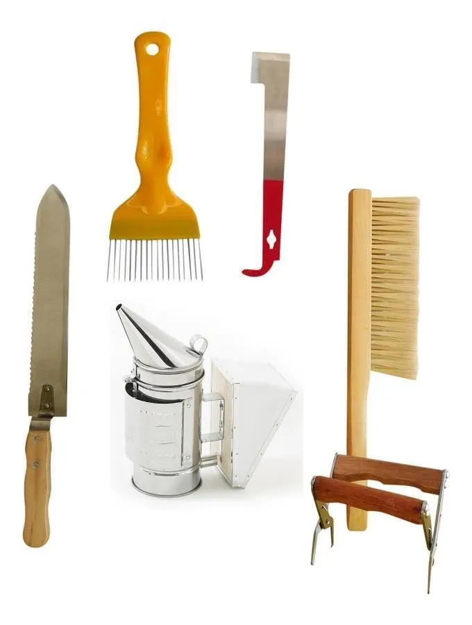 Beekeeping Starter Kit 4 With OZ ARMOUR Three Layer Mesh Beekeeping Suit